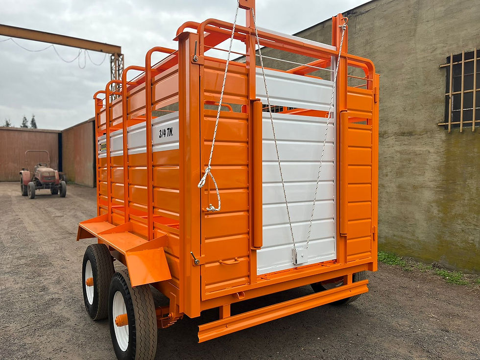 Miniatura: Acoplado Jaula SENASA