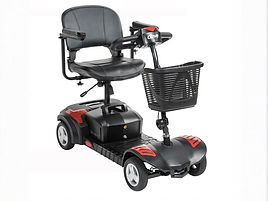 Foto do carrinho elétrico oferecido pela LiberwayUSA, projetado para proporcionar mobilidade prática e eficiente durante pass