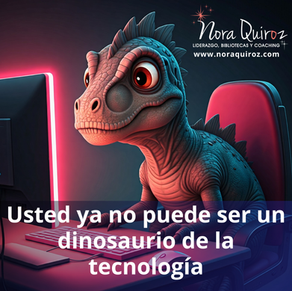 Usted ya no puede ser un dinosaurio de la tecnología