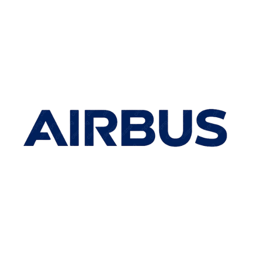 Airbus logo on dark background