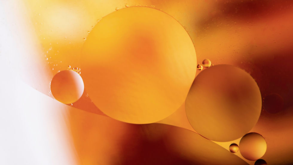 circles representing oils