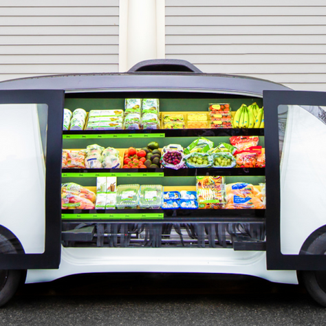 Robomart's Haven: Revolutionizing Grocery Shopping with Self-Driving Convenience
