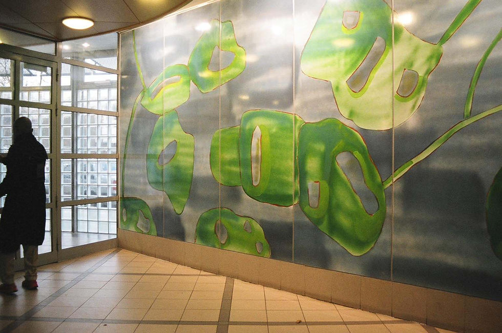 Water Lilies Mural