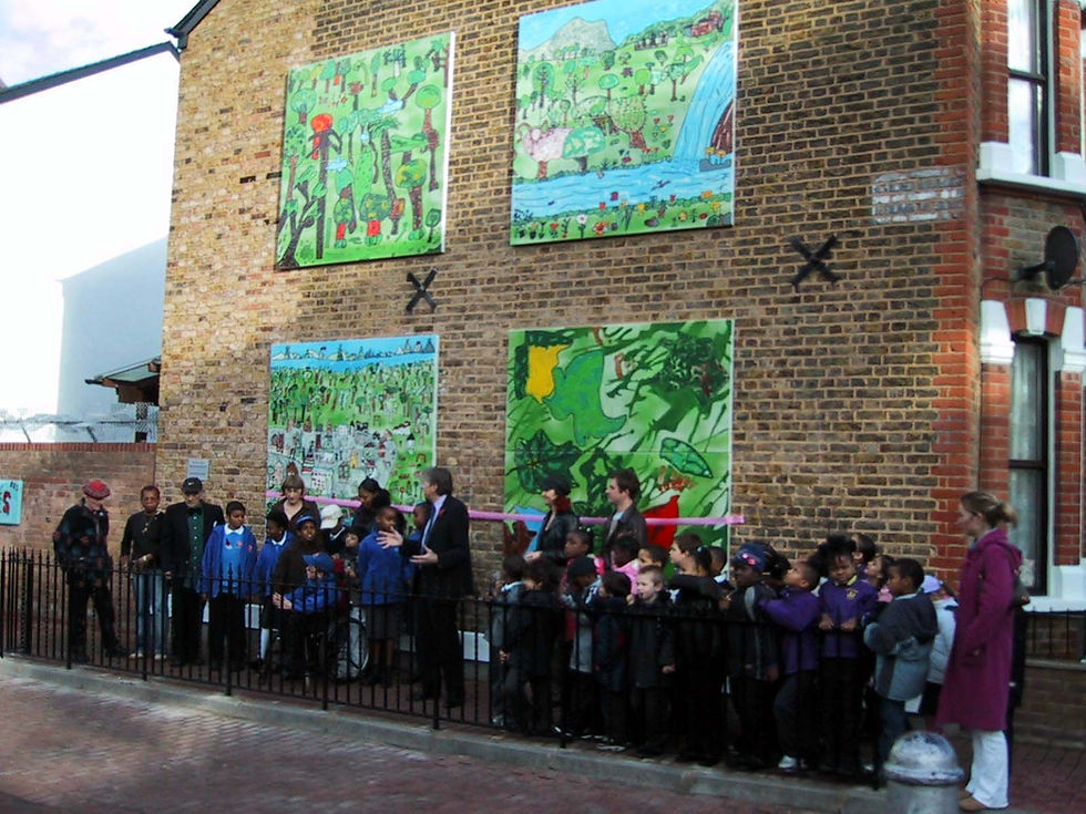 Opening of GKS Public Art Project