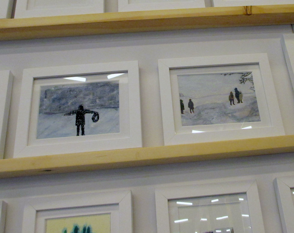 Art on a Postcard, Secret Auction, WeWork, London 2019