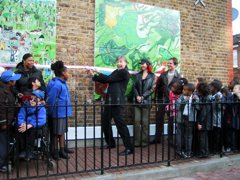Opening of GKS Public Art Project