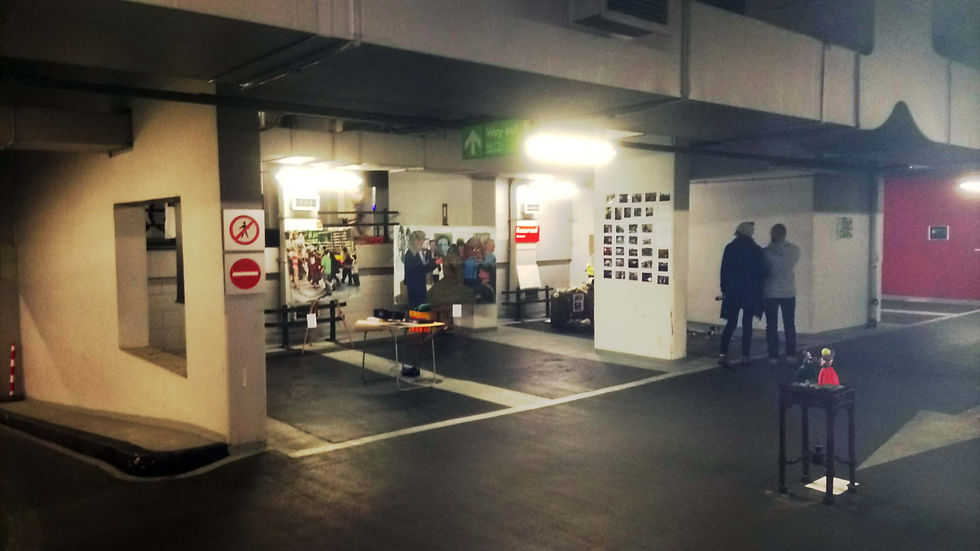 Embracing the Underdog Exhibition , Q Car Park China Town, London 2018