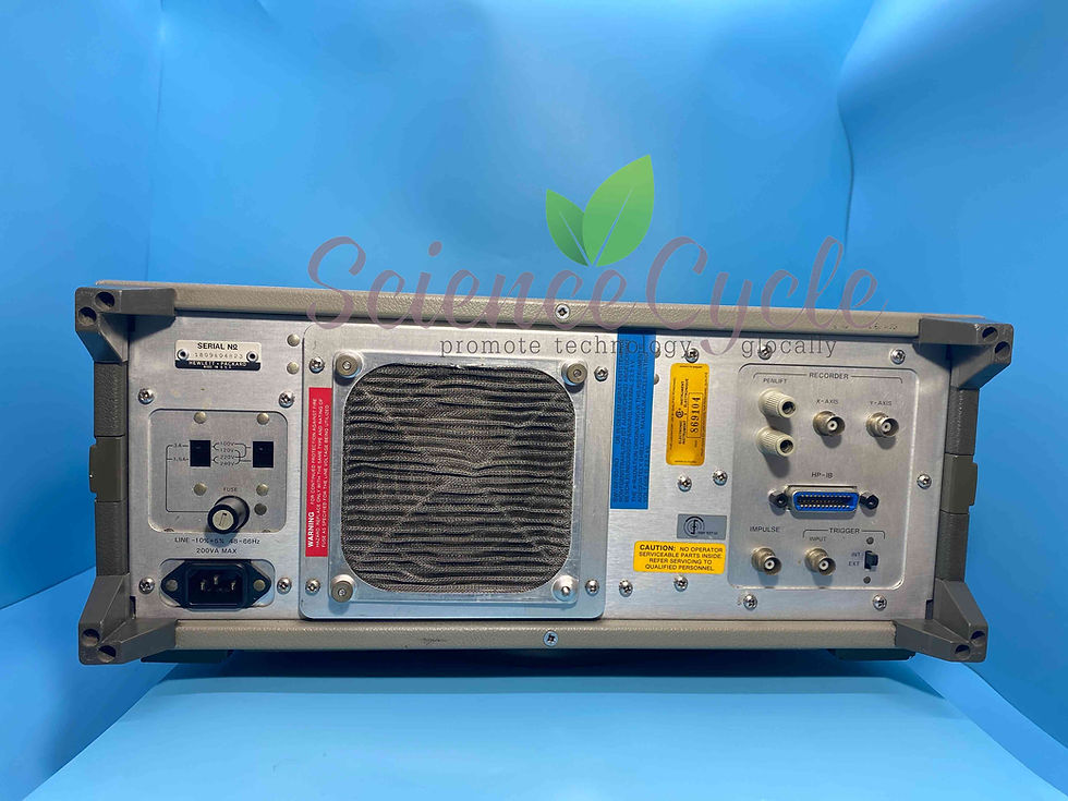 Thumbnail: HP Agilent 3582A Spectrum Analyzer