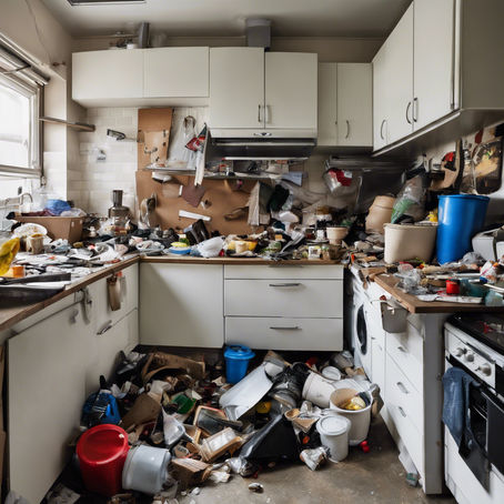 Tackling Hoarding Cleaning. Preparing a Property for Sale.