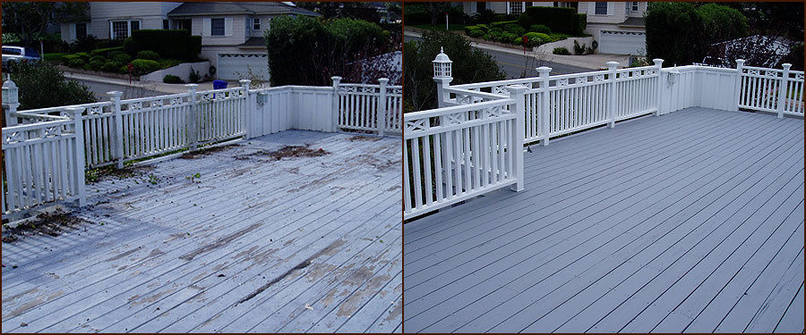 Deck renovation