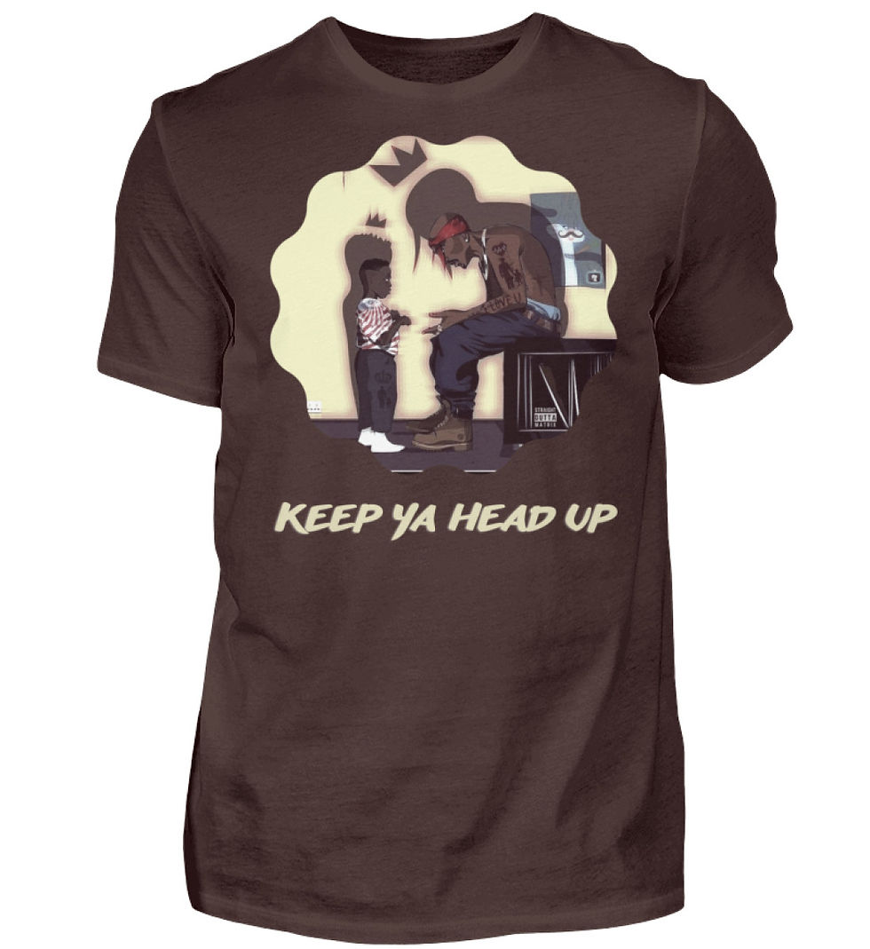 Miniaturbild: Father & Son - KINGZ - KeepYaHeadUp  - Herren Premiumshirt 
