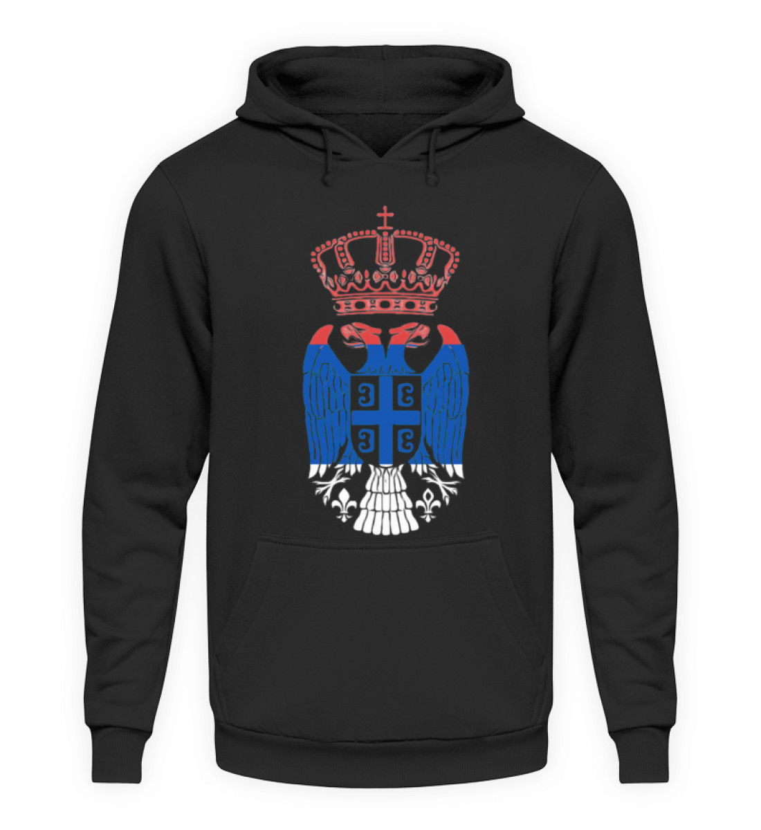 CCCC Trobojka -srpski GRB - Unisex Kapuzenpullover Hoodie