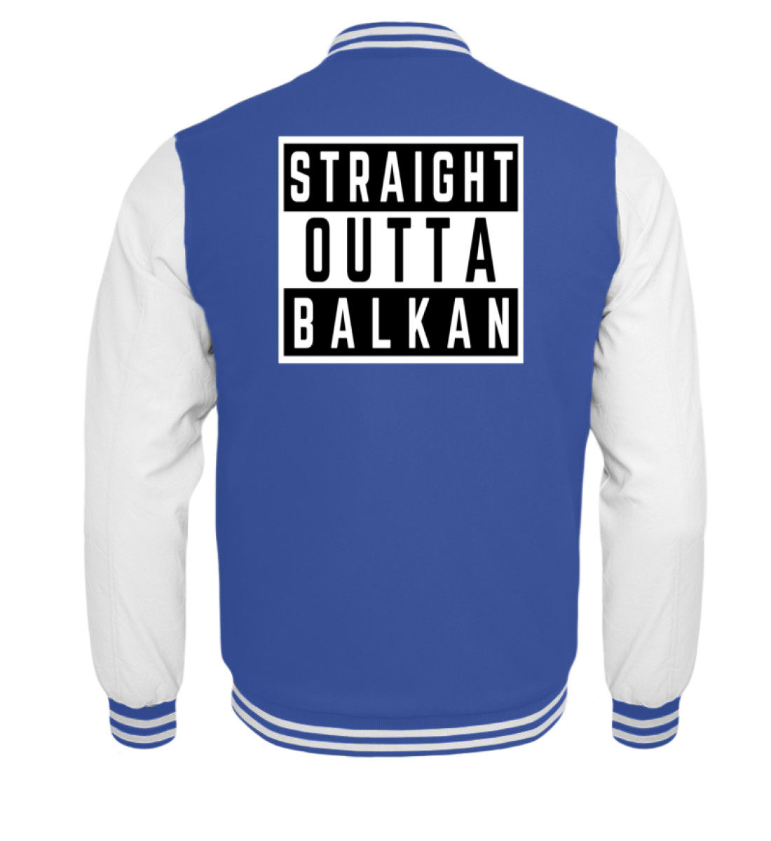 STRAIGHT OUTTA BALKAN - 4Kidz - Kinder College Sweatjacke