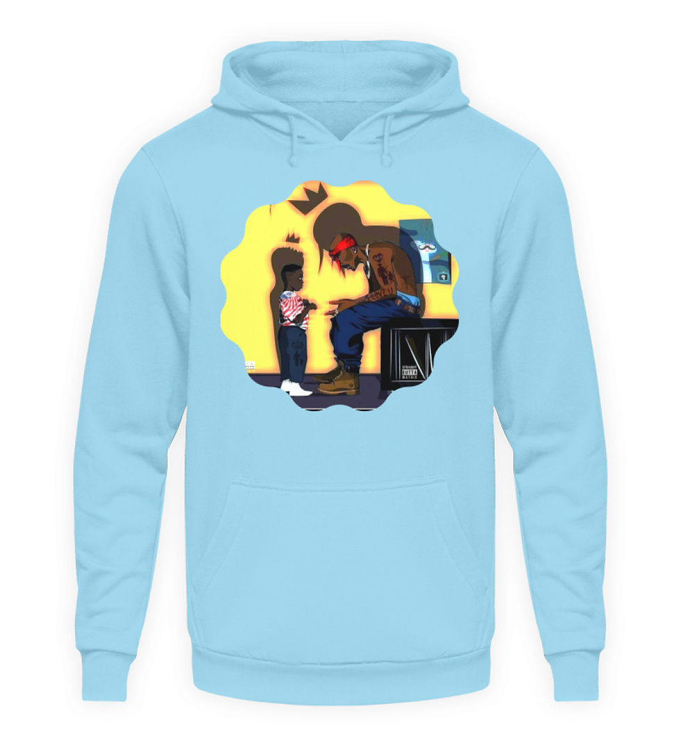Miniaturbild: Father & Son -KINGZ- KeepYaHeadUp   - Unisex Kapuzenpullover Hoodie 