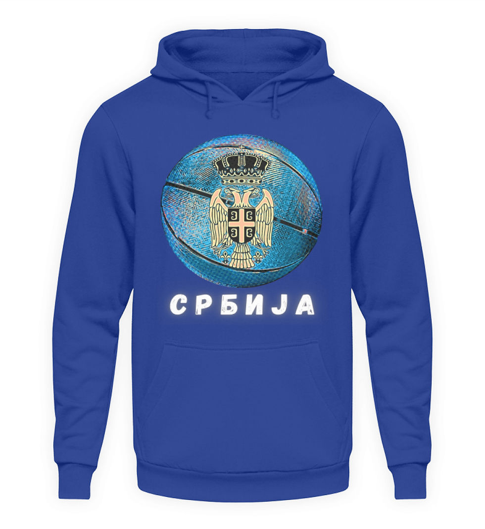 Miniaturbild: "Srbija Basket-GRB II"  - Unisex Kapuzenpullover Hoodie 