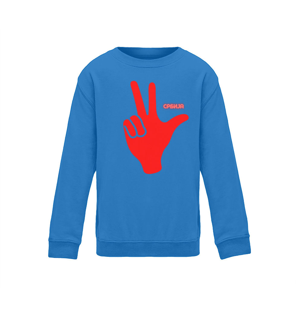 Miniaturbild: "Tri Srbija" 4Kidz  - Kinder Sweatshirt 
