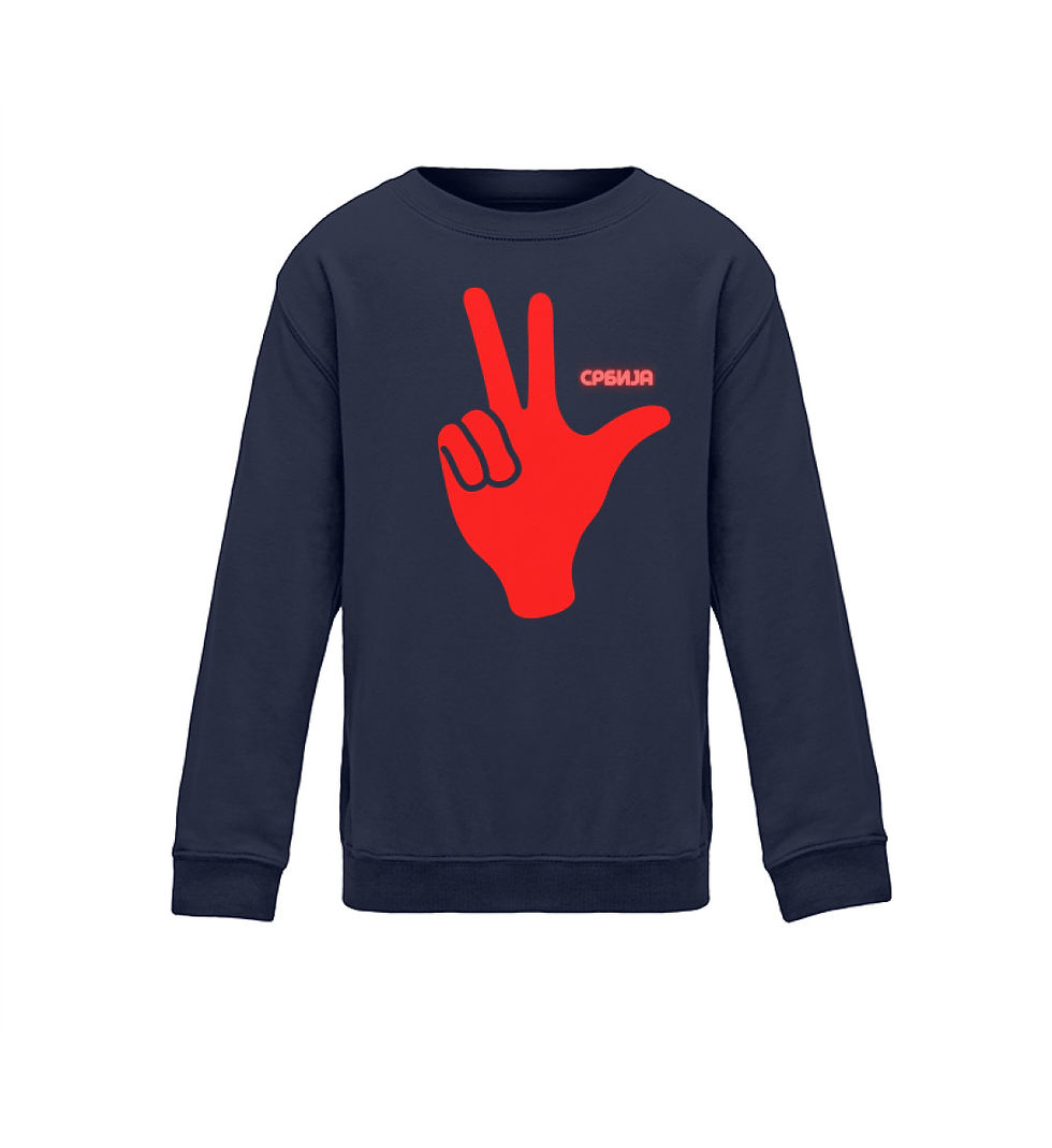 Miniaturbild: "Tri Srbija" 4Kidz  - Kinder Sweatshirt 