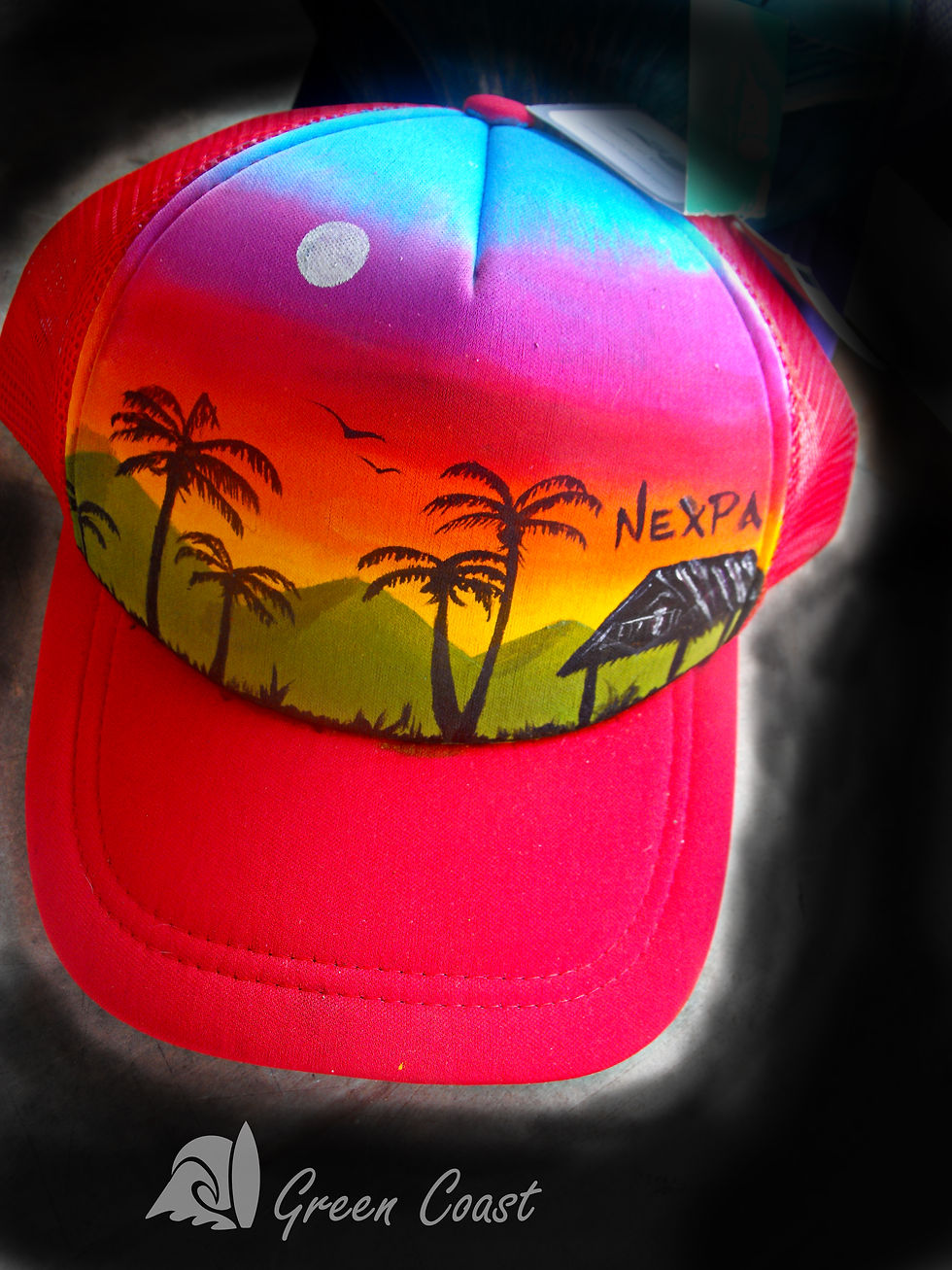 Paisaje de nexpa caricaturizado