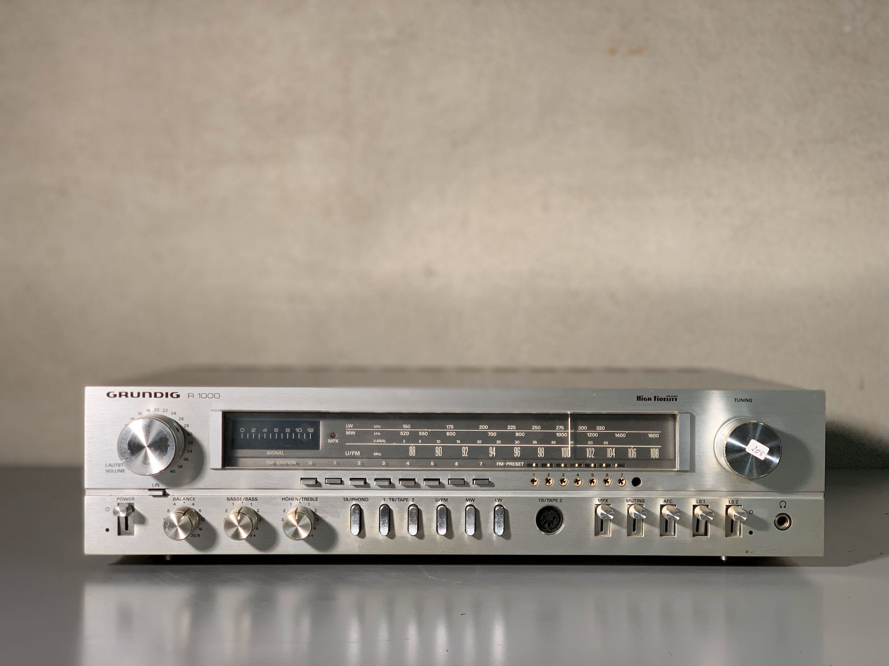 Grundig R1000 Hifi-Stereo-Receiver