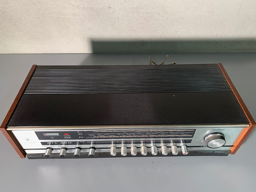 Thumbnail: Grundig RTV350 Stereo Receiver Steuergerät optisch top