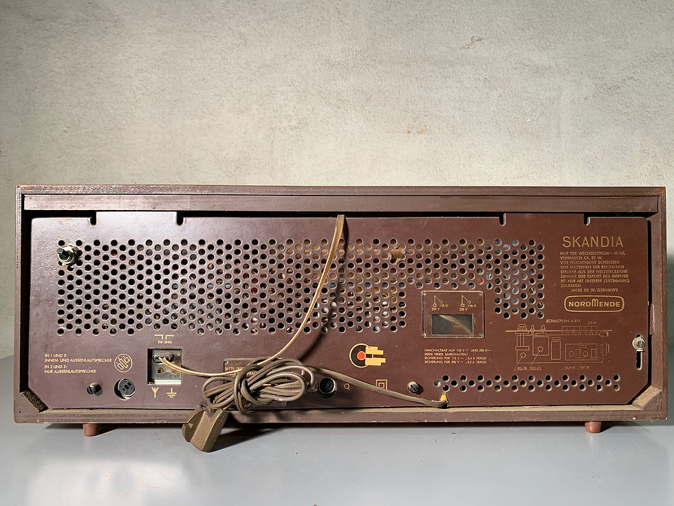Miniaturbild: Nordmende Skandia S24 1965 optisch top 60er