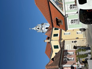 Small town with buildings