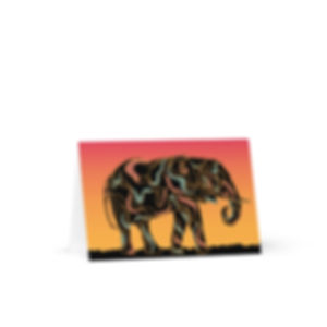Elephant Greeting Card