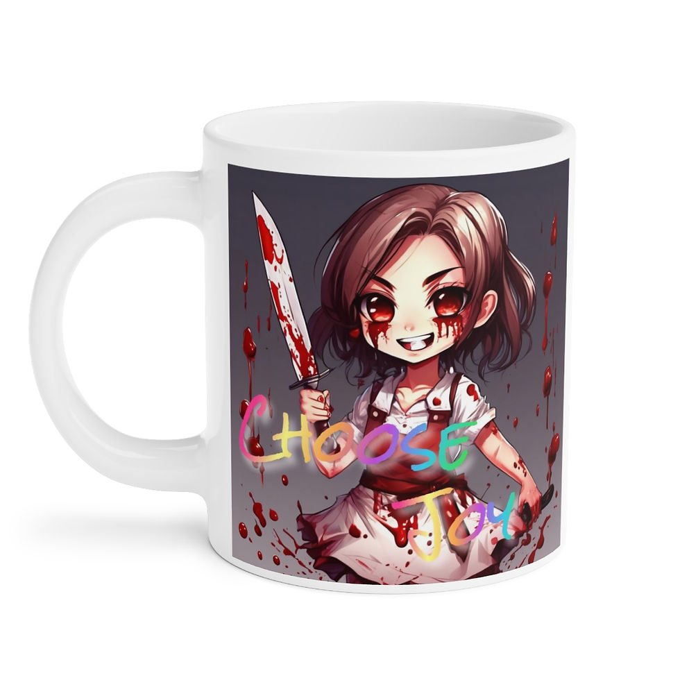 Thumbnail: Choose Joy Unalive Girl Ceramic Mugs (11oz\15oz\20oz)