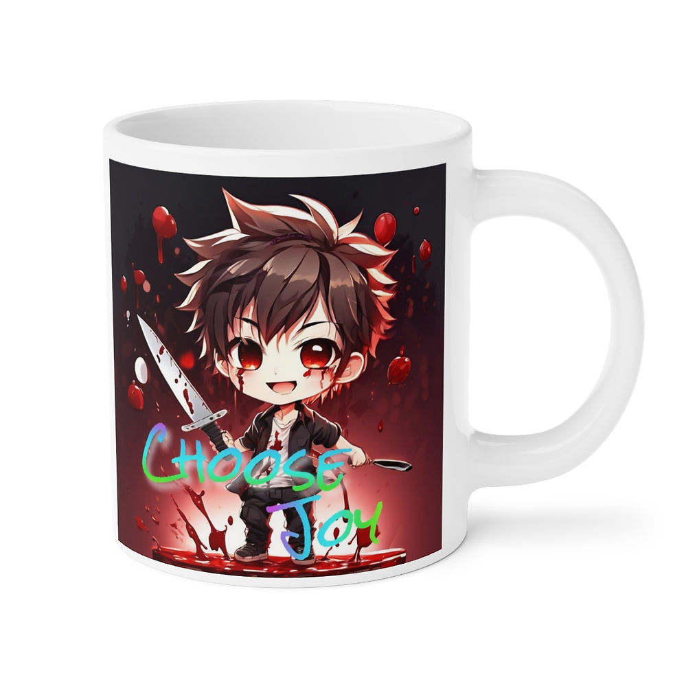Thumbnail: Choose Joy Unalive Boy Ceramic Mugs (11oz\15oz\20oz)