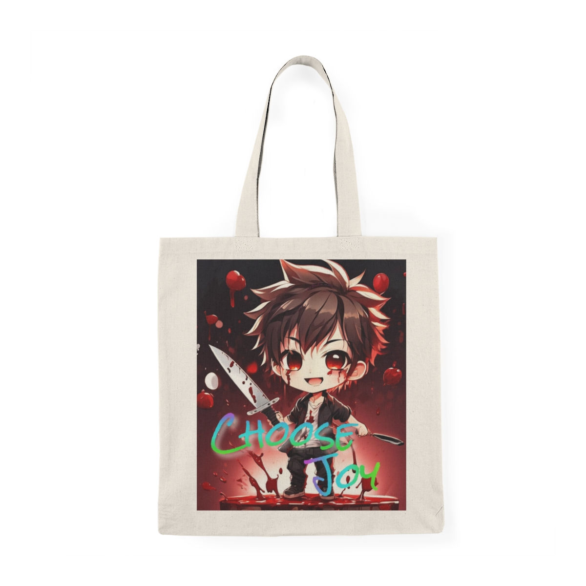 Choose Joy Unalive Boy Natural Tote Bag