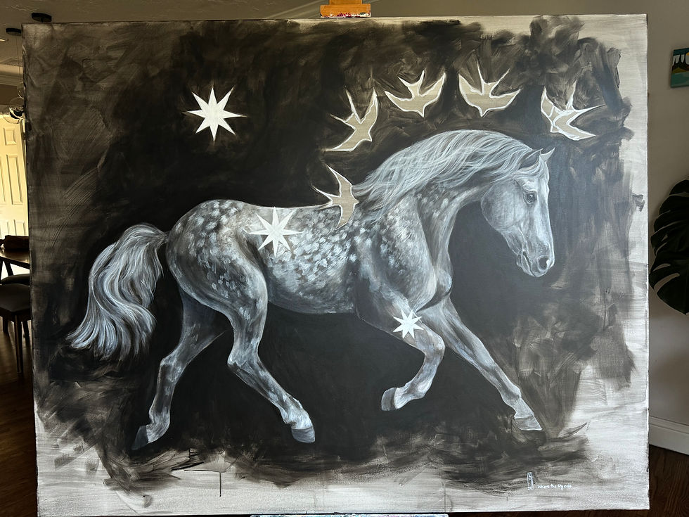 Thumbnail: Where the Sky Ends | Original Painting