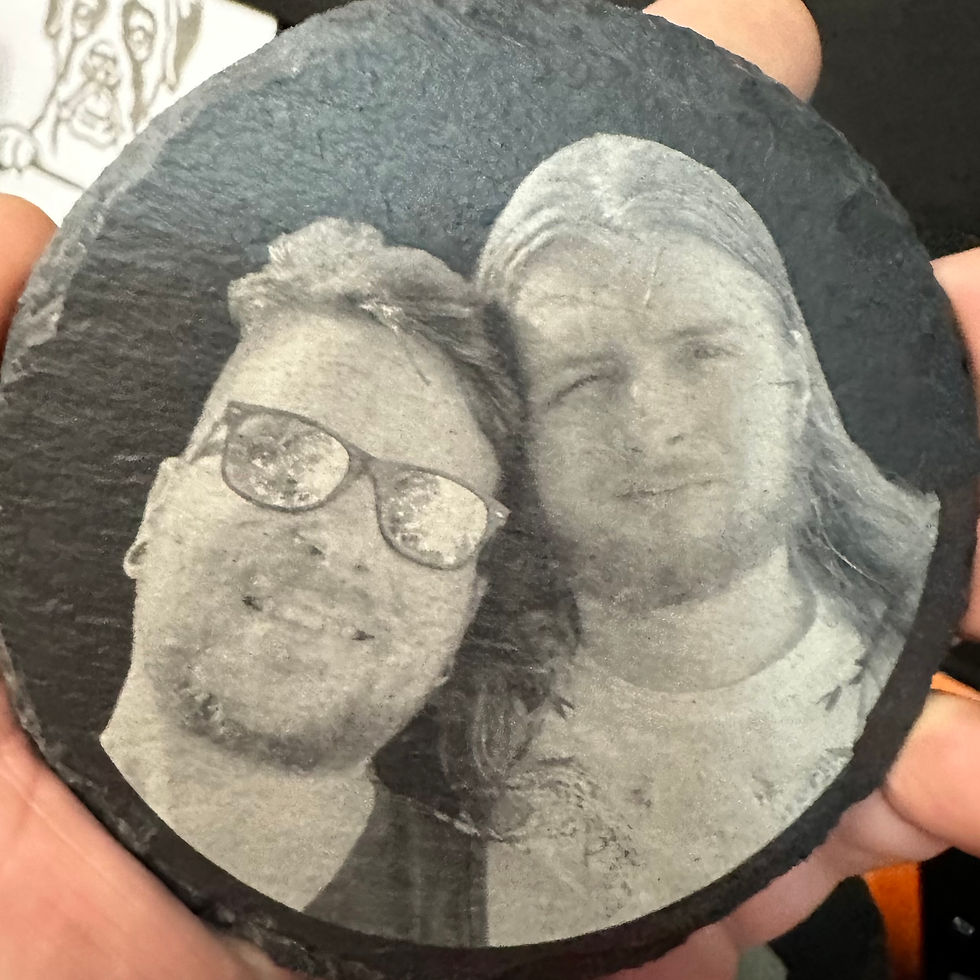 Thumbnail: Customised Slate Coaster