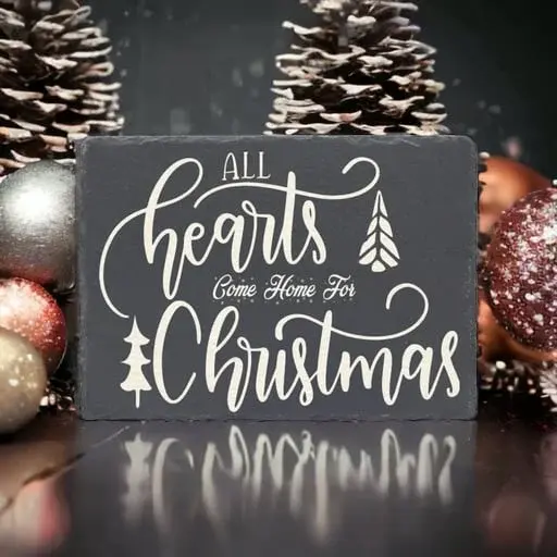Slate Christmas Place Mat