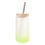 Thumbnail: Pug 550ml Glass Jar with Bamboo Lid and Stainless Steel Straw
