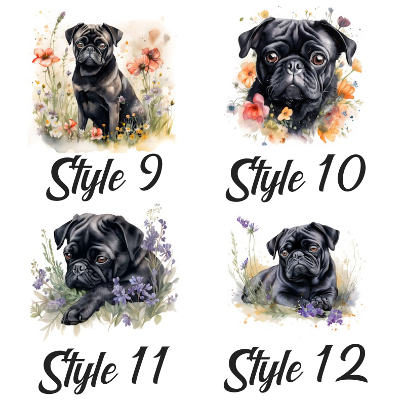 Thumbnail: Pug Placemat Set