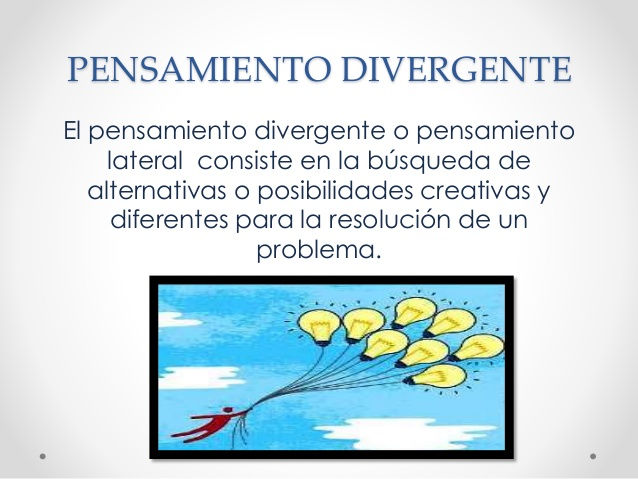 TIPO DE PENSAMIENTO