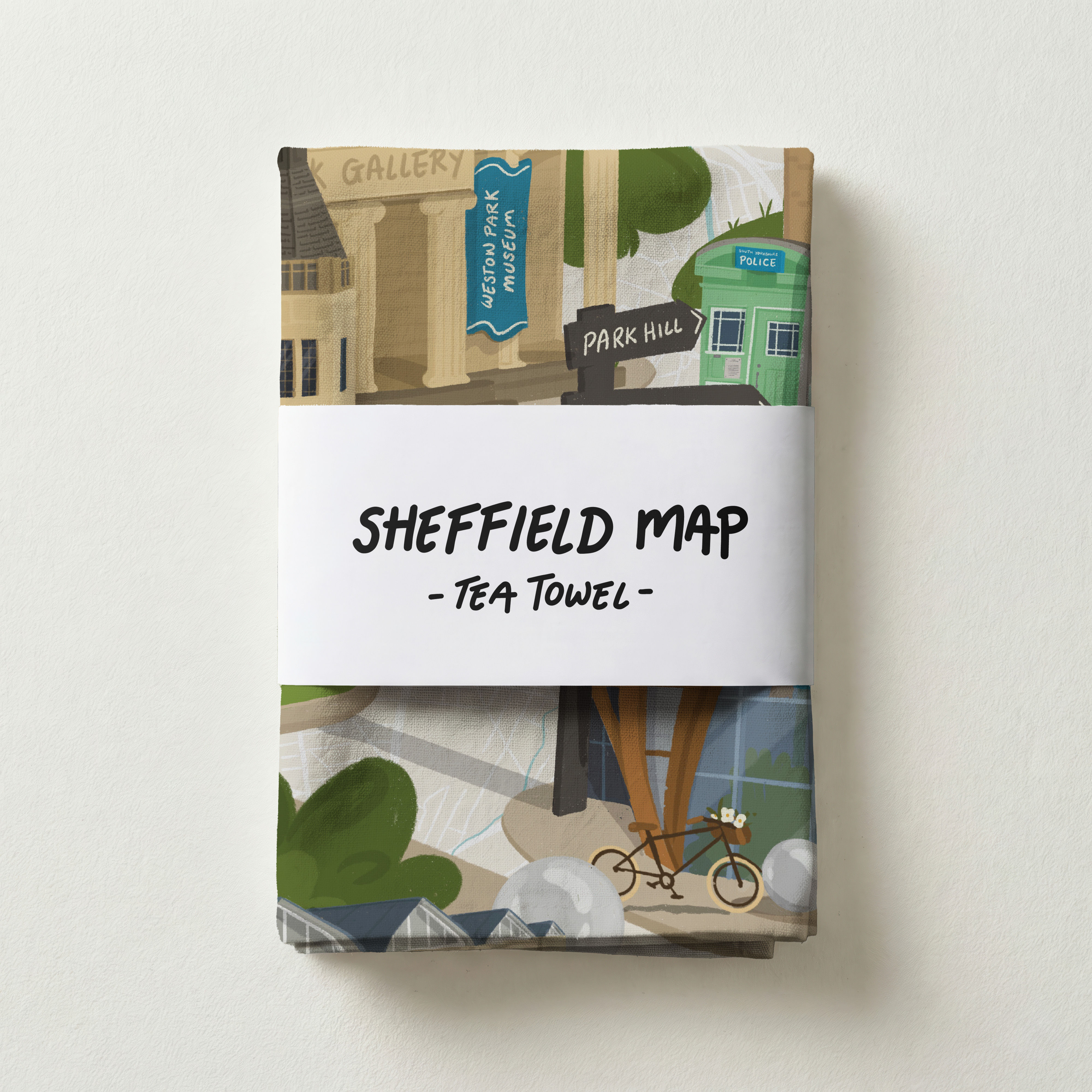 Sheffield Tea Towel