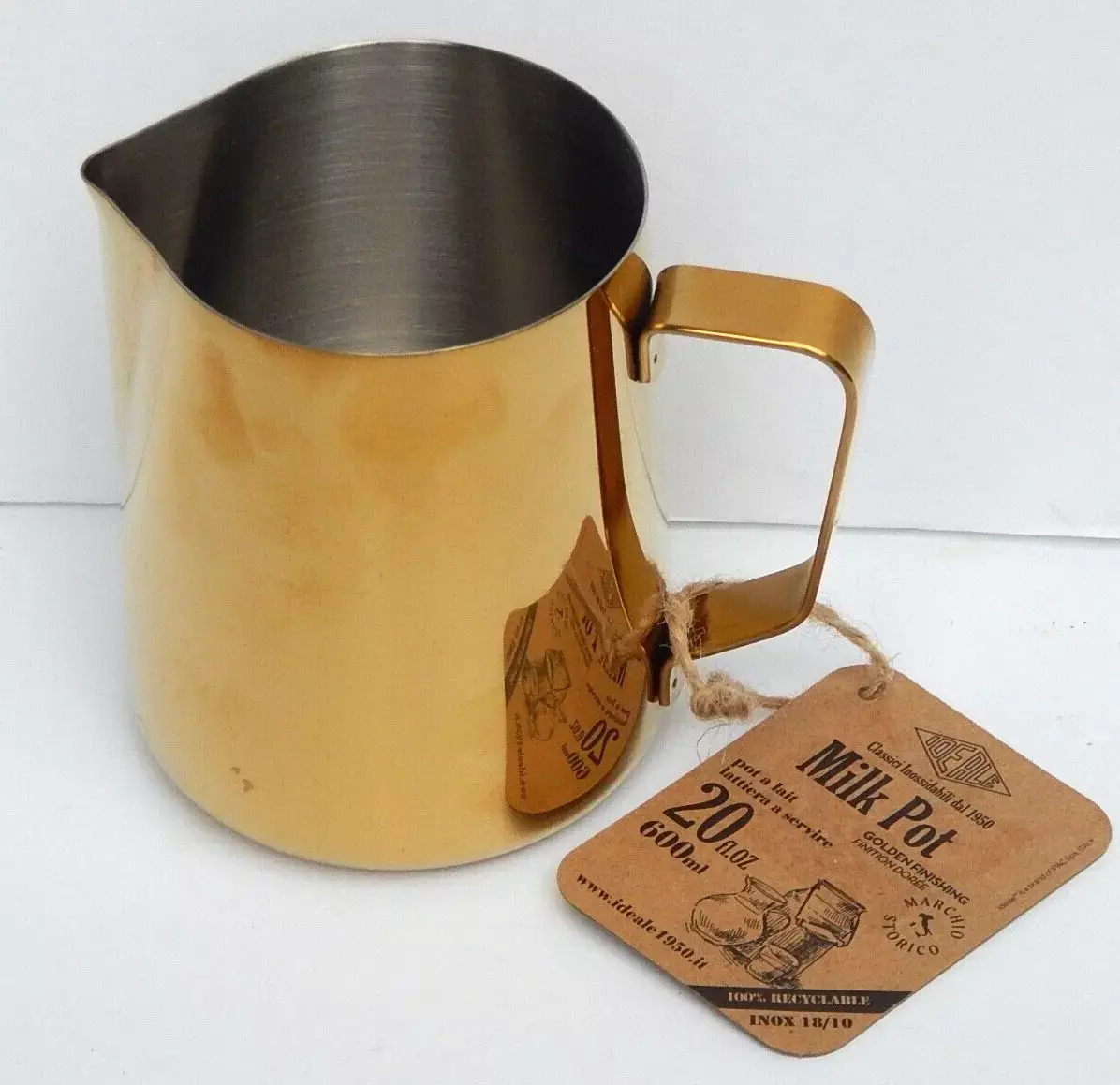 Gold Milk Pot