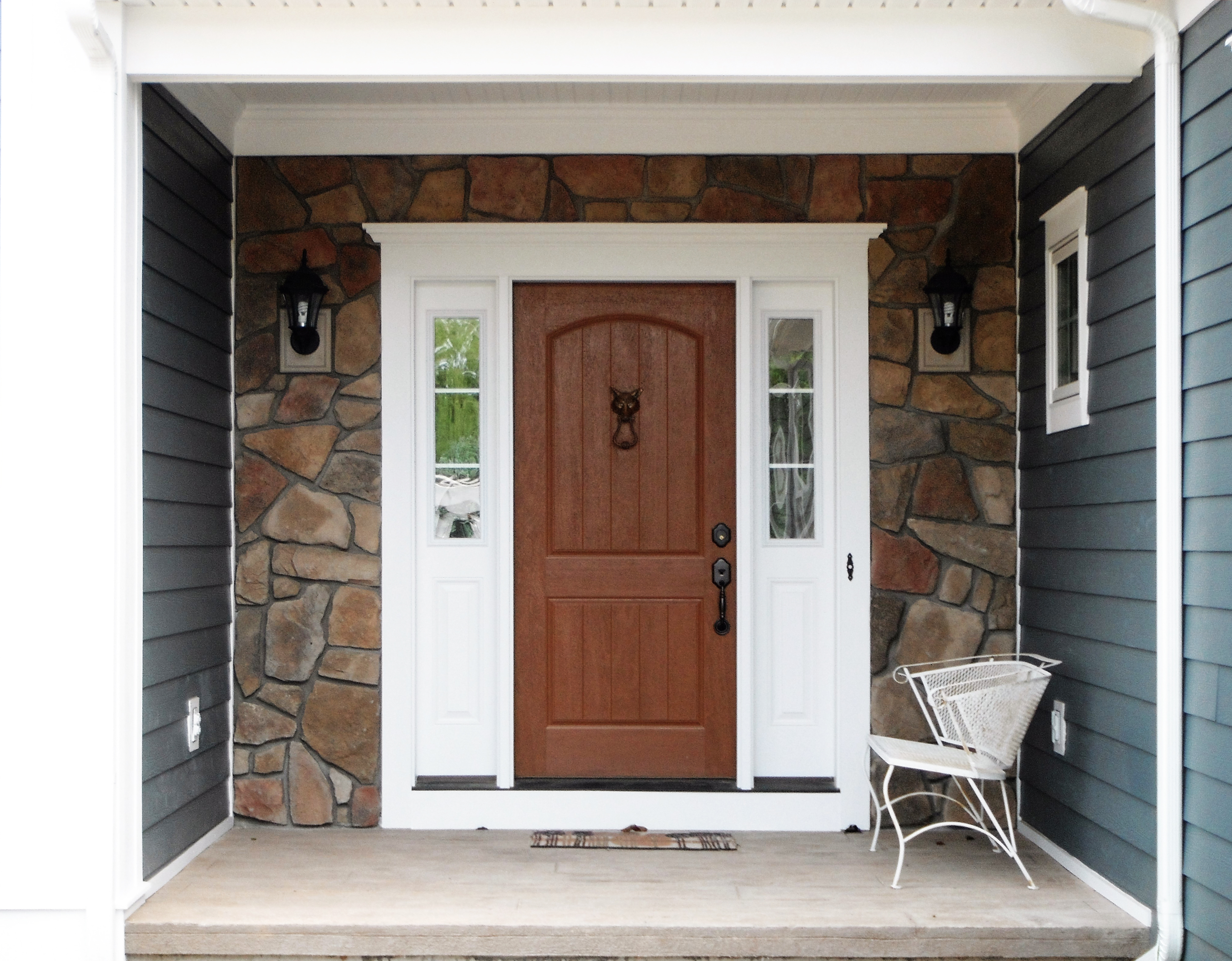 Stone Veneer & Concrete
