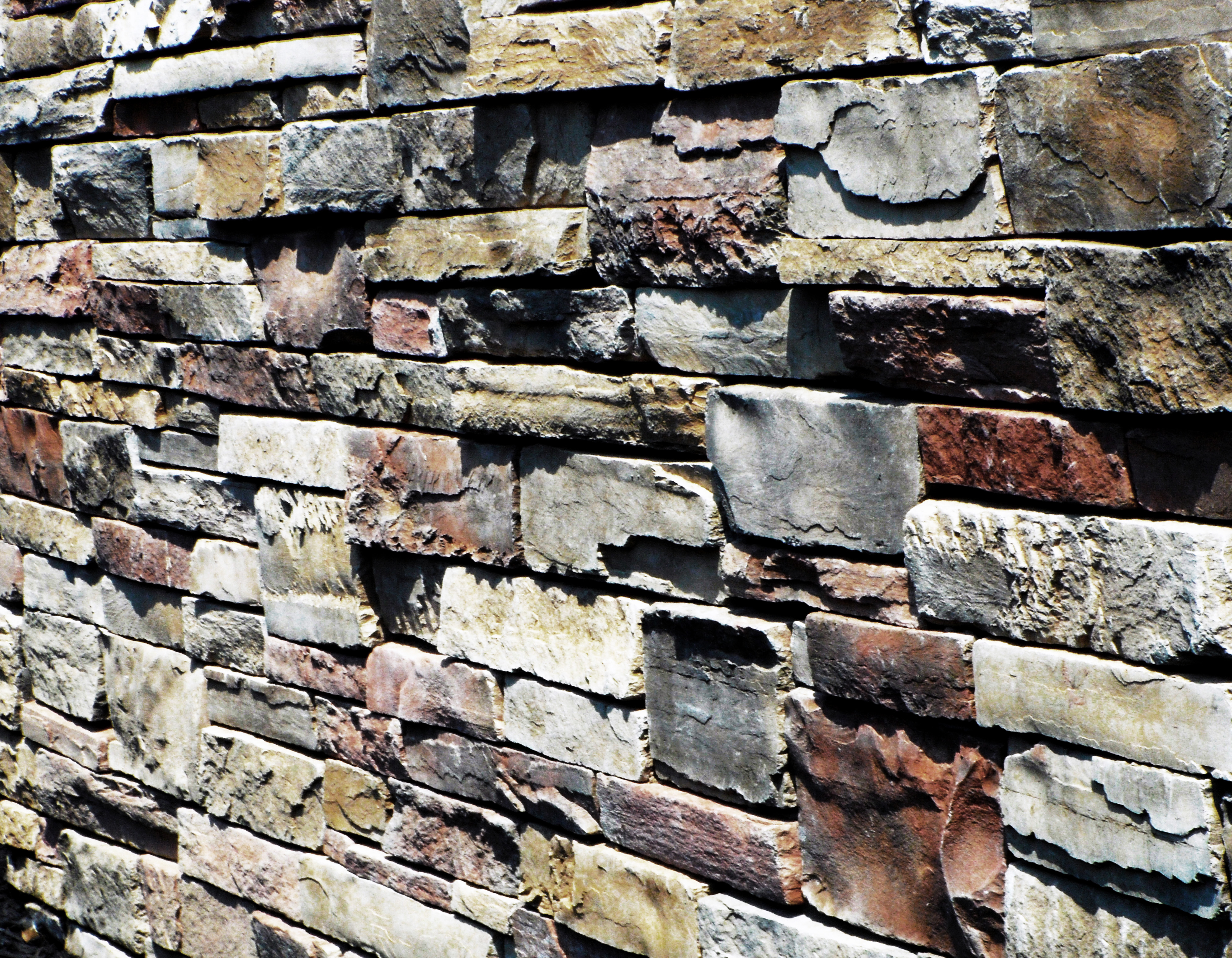 Stone Veneer Wall