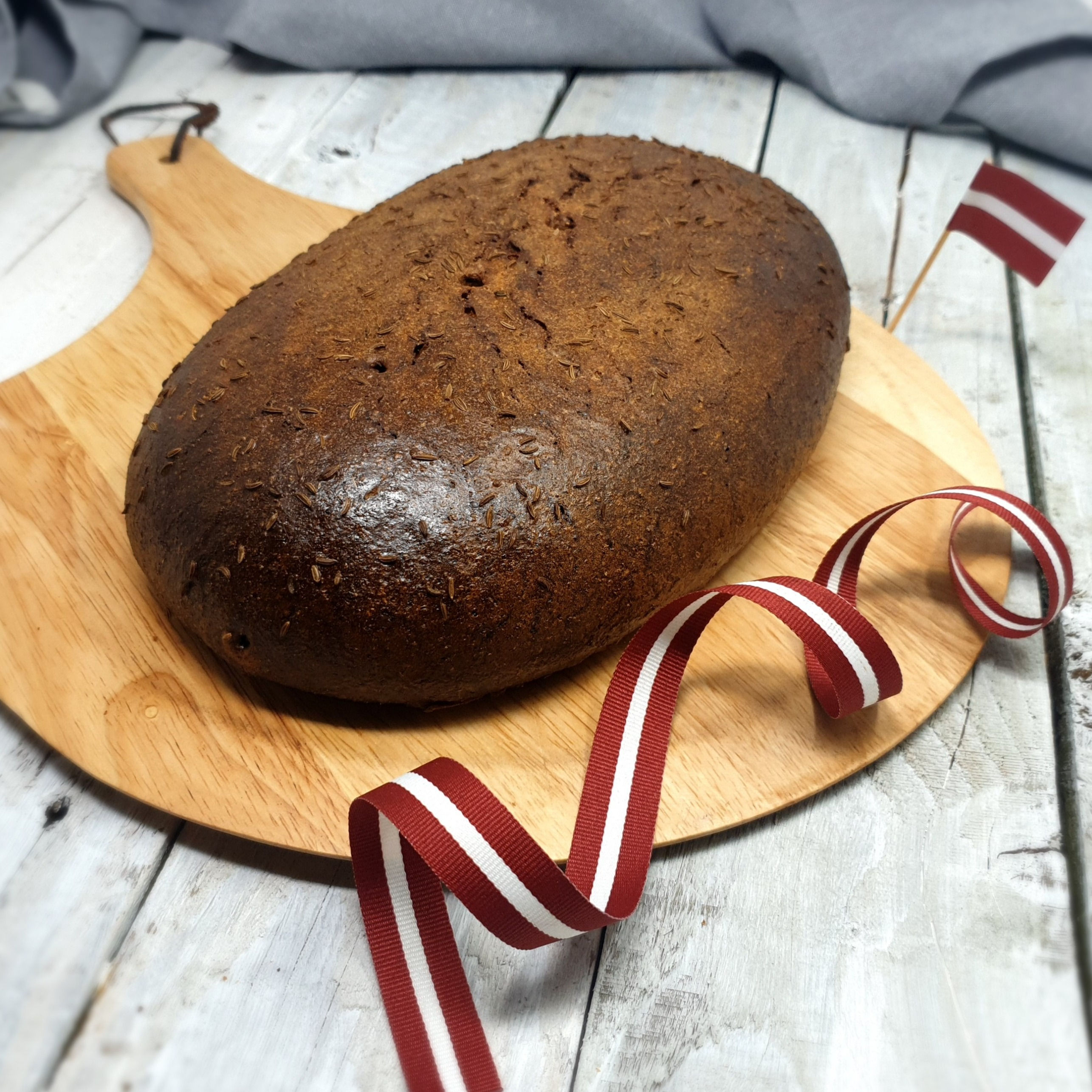 Латвийский ржаной хлеб
