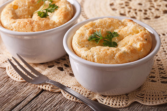 Soufflé à la bisque de homard