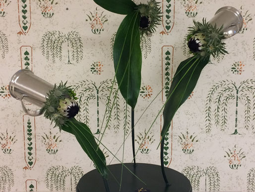 POUR AGRISCULPTURE FLORAL DESIGN WINS BLUE RIBBON IN NY