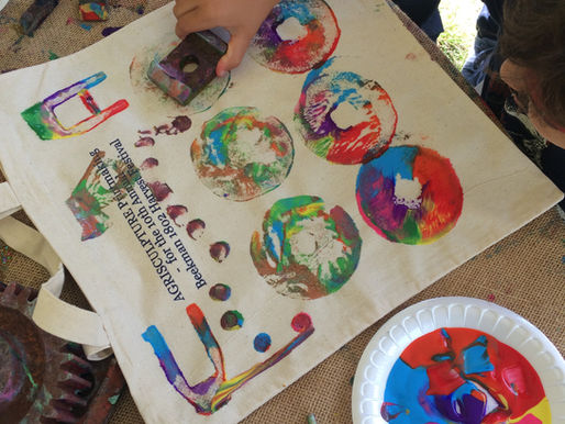 AGRISCULPTURE PRINTMAKING WORKSHOPS - AT THE 10TH ANNUAL BEEKMAN 1802 HARVEST FESTIVAL