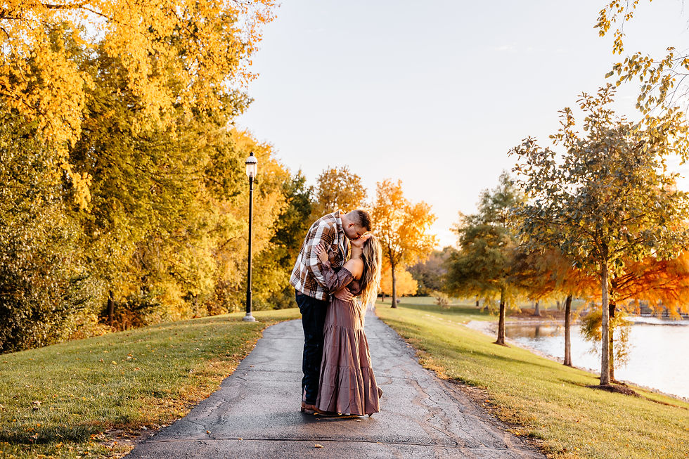 Plainfield Engagement Session | Chicagoland Wedding Photographer | Morgan and David