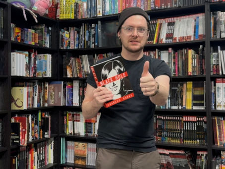 Tyler Boss in The Stacks at Third Eye Comics