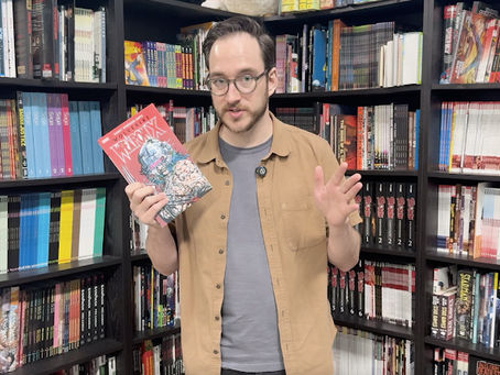 Chris Condon in The Stacks at Third Eye Comics