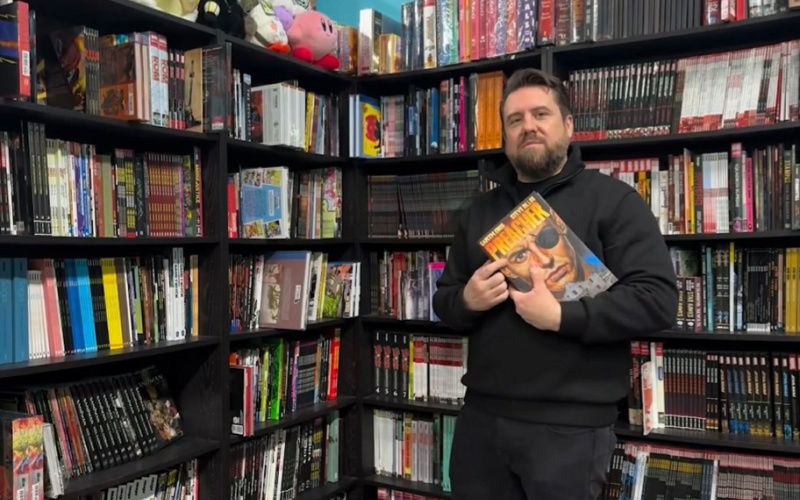 Joshua Williamson is in The Stacks at Third Eye Comics