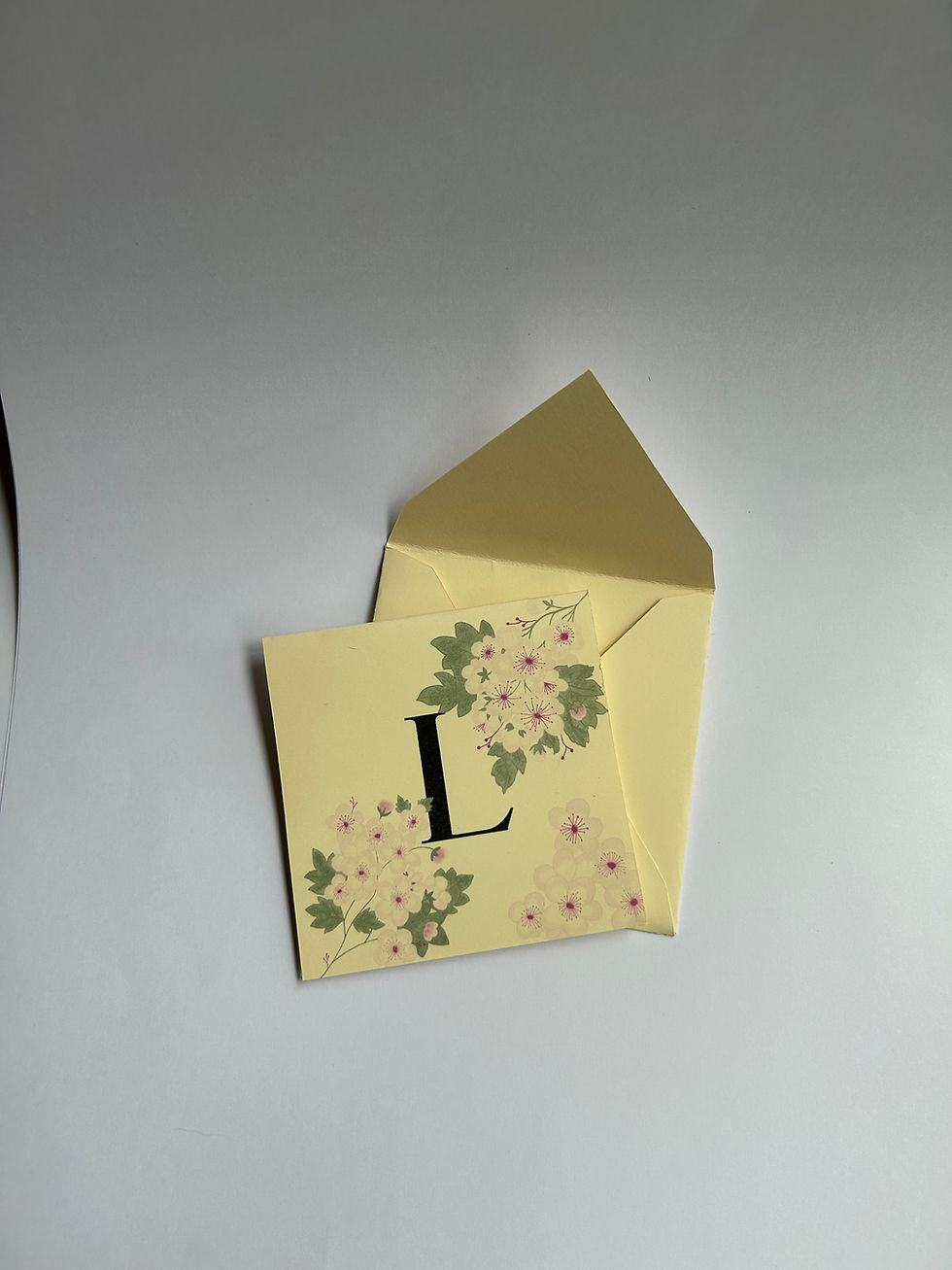 Miniatura: Cartão Espinheiro Letras