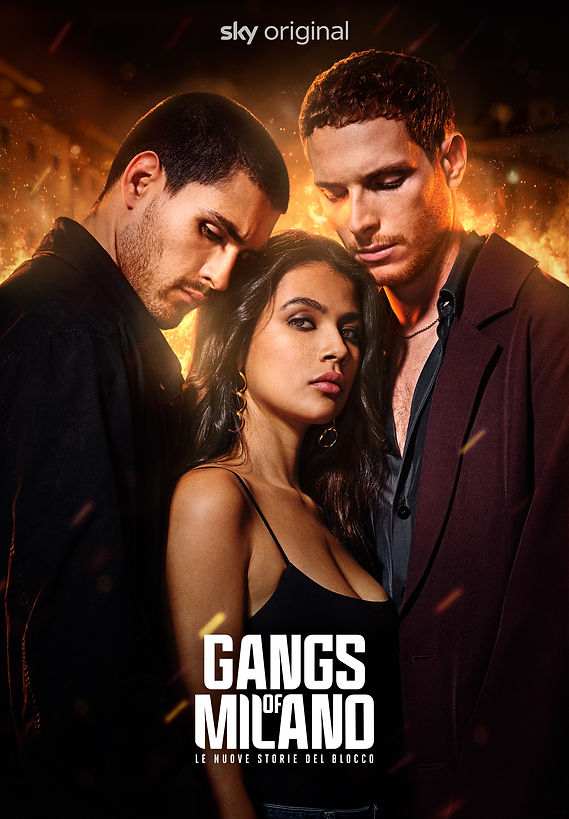 Gangs Of Milan Trio Logo TV Series SKY